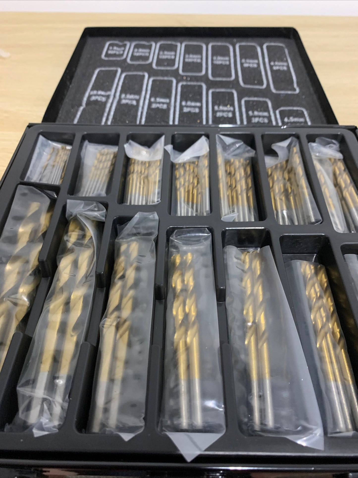 99pc HSS Twist Drill Bit Set Tool Kit