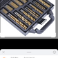 99pc HSS Twist Drill Bit Set Tool Kit